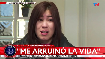 Tamara denunciante de Villa