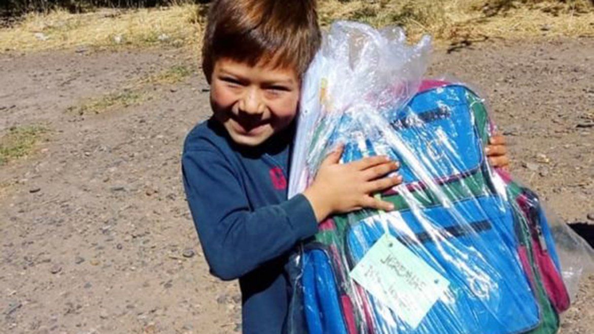 La iniciativa solidaria Ponete la Mochi comenzó en 2019. | LMCipolletti.com La iniciativa solidaria Ponete la Mochi comenzó en 2019.