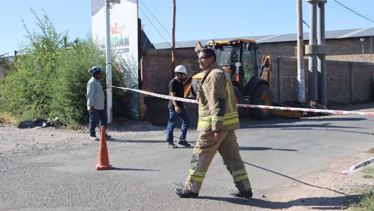 Una fuga de gas camino a la Isla Jordán complicó el tránsito en la Ruta 22