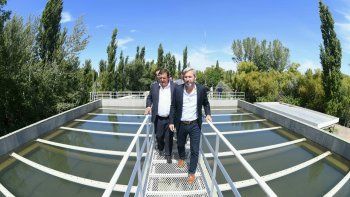 weretilneck y frigerio inauguraron la nueva planta de agua potable 