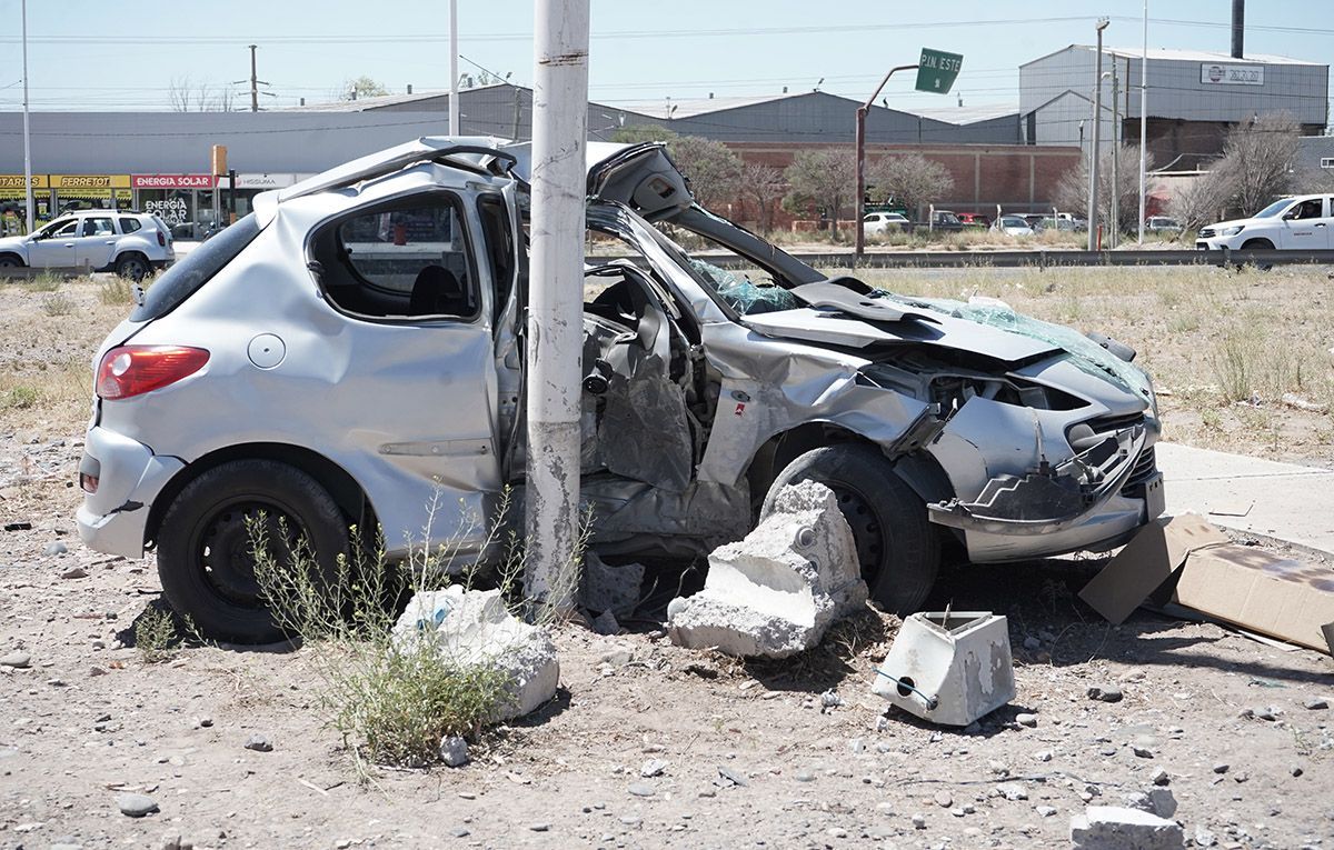 El accidente ocurrió frente a la rotonda de Fasinpat, un lugar peligroso.