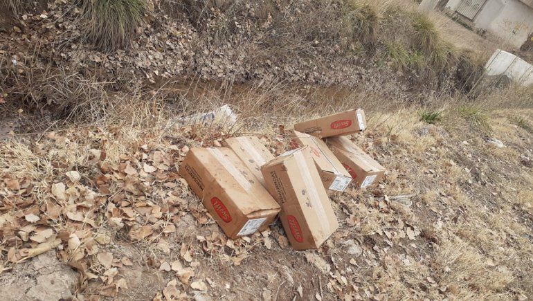 Transportaba hamburguesas de manera ilegal y quiso darse a la fuga por la Ruta 151 