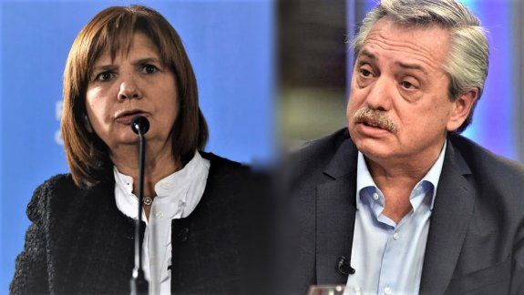 La guerra tuitera entre Patricia Bullrich y Alberto Fernández