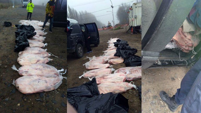 La Muni decomisó 350 kilos de carne transportada de forma ilegal