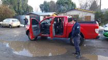 La Policía logró apresar a uno de los cuatro ladrones.