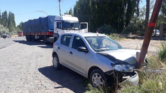 Intentó cruzar la ruta