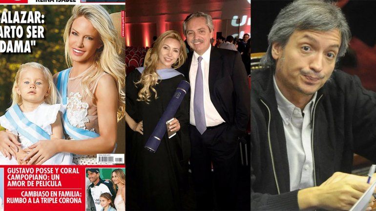 Luciana Salazar... ¿detrás de Alberto Fernández o Máximo Kirchner?