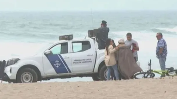 El joven argentino se había tirado al mar en un sector no habilitado.