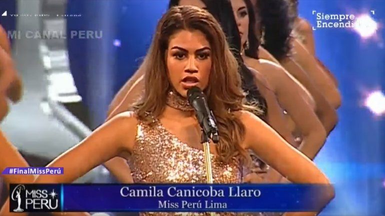 Miss Perú: en lugar de sus medidas dijeron las cifras de violencia de género  
