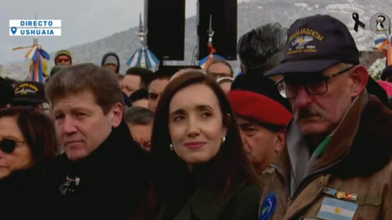 Villarruel en Ushuaia: La causa Malvinas es la única prenda de unidad de nuestra Nación
