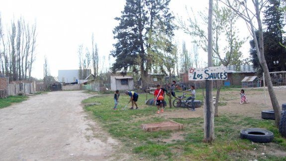 En Los Sauces quieren que los concejales expropien las tierras del lugar.