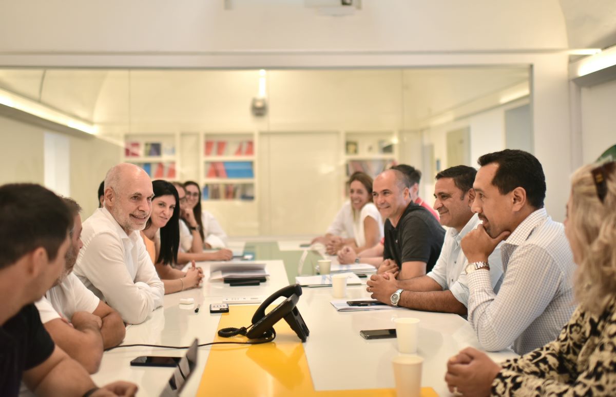 Rodríguez Larreta recibió a candidatos rionegrinos en elecciones municipales