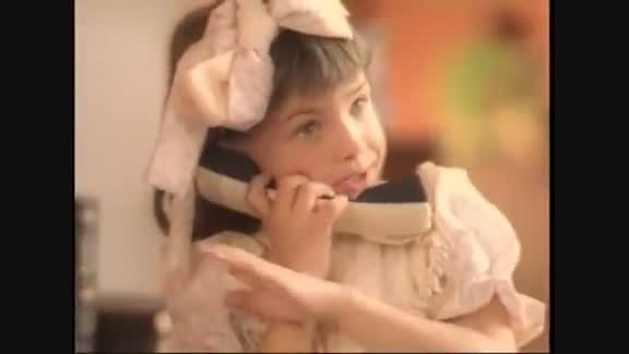 La China Suárez en una publicidad a sus 5 años