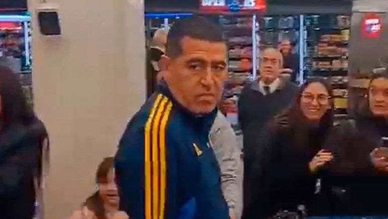 El video de Riquelme al llegar a Buenos Aires que se volvió súper viral