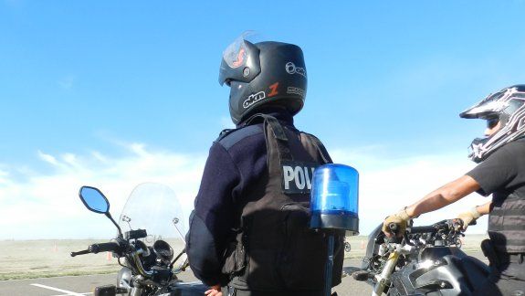 Se hizo el vivo con la Policía
