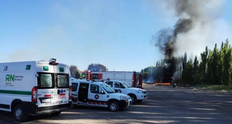 Otra de las imágenes que difundió LCR.