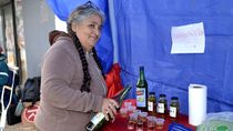 Uberlinda, la vecina cipoleña que mantiene la tradición cada 1° de agosto.