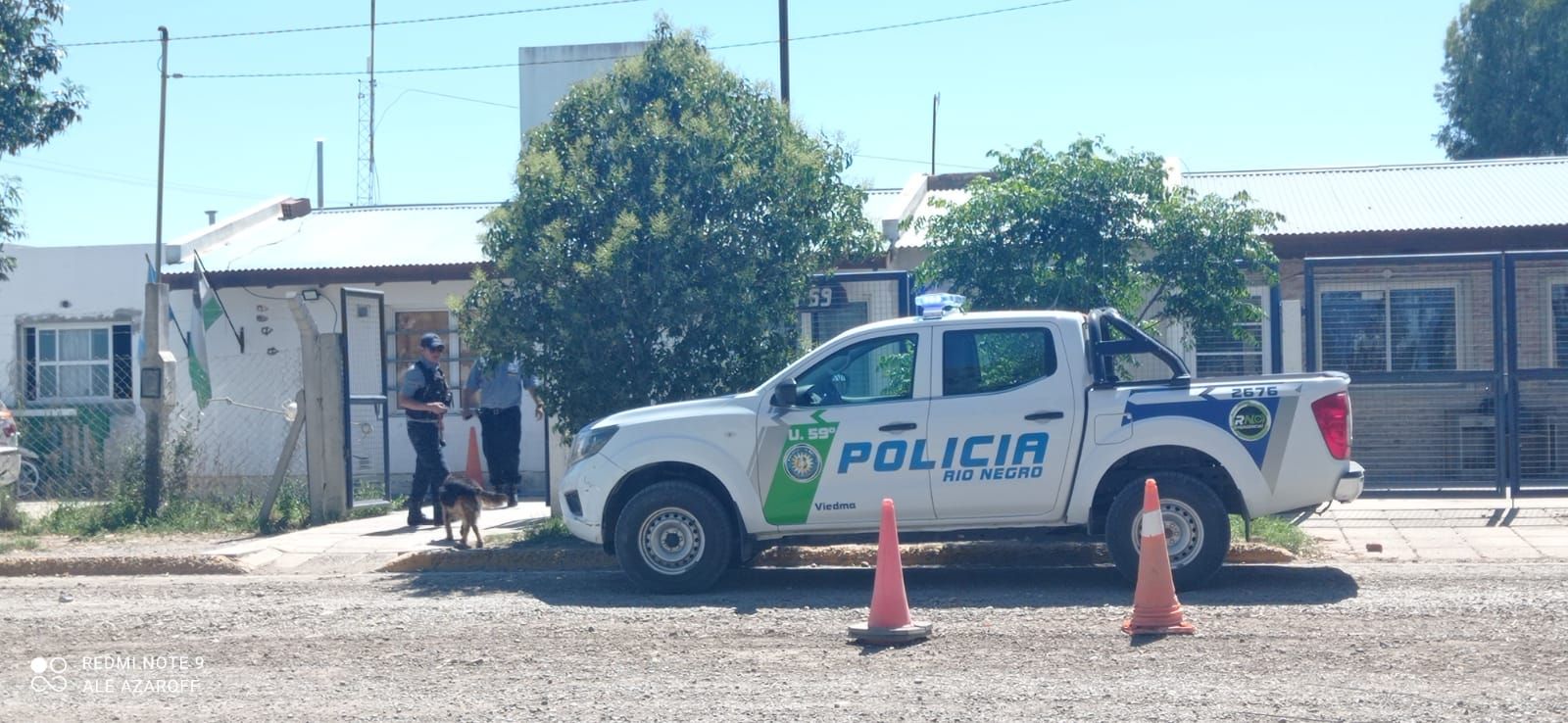 Detenidos por disparar a la policía y chocar un móvil