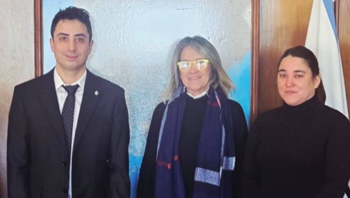 El senador Enzo Fullone se reunió con la titular del Senasa.