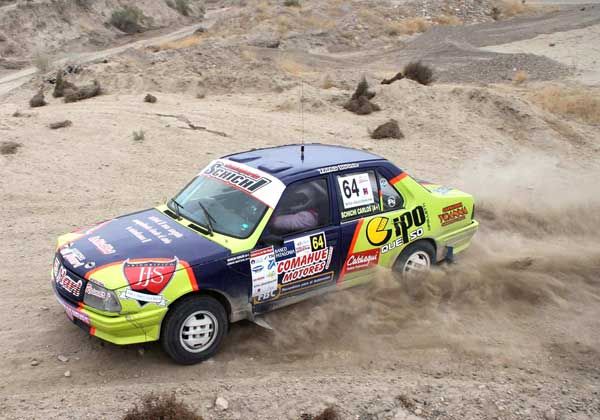 Los cipoleños pusieron primera en el rally Regional