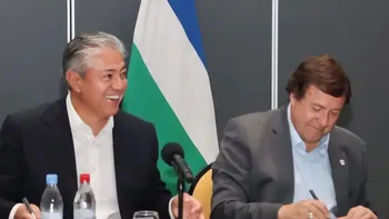 Rolando Figueroa y Alberto Weretilneck trabajaron una agenda común.