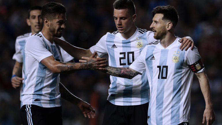 Los partidos de Mascherano en la Selección . Superó a Zanetti que jugó 142.