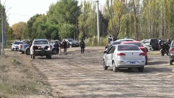 El impresionante operativo en el que cayó el temible delincuente.