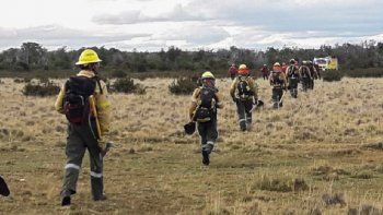 aun hay focos activos en chubut y rio negro