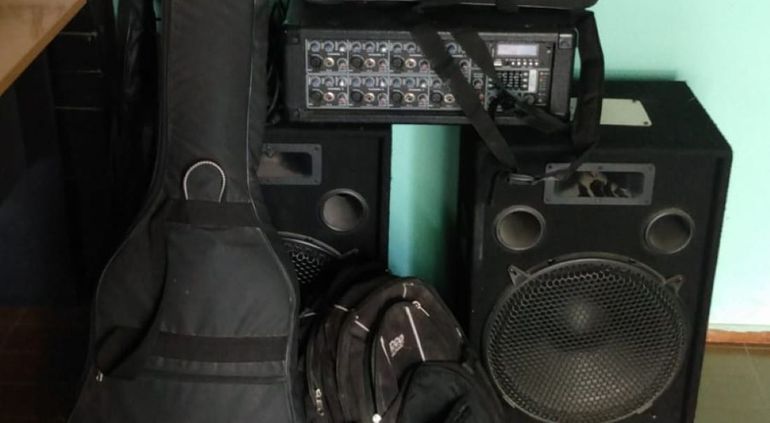 Los instrumentos recuperados