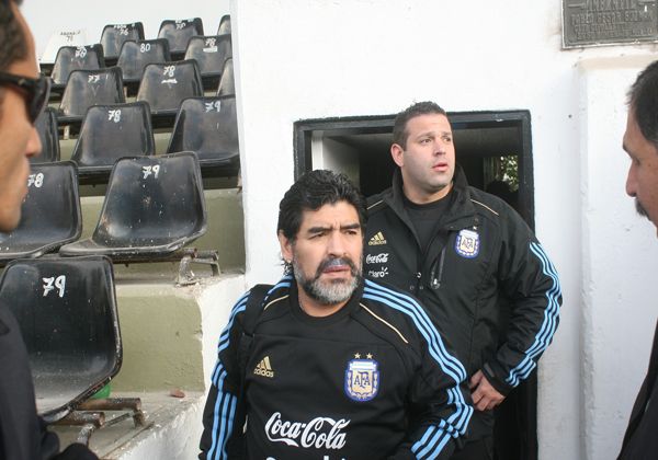 Los arqueros de la selección entrenaron en la Visera