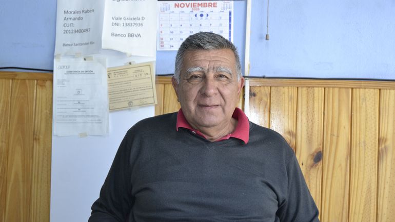 Rubén Morales, un vecino histórico, un copado.