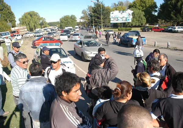 Tomeros levantaron el corte en la rotonda