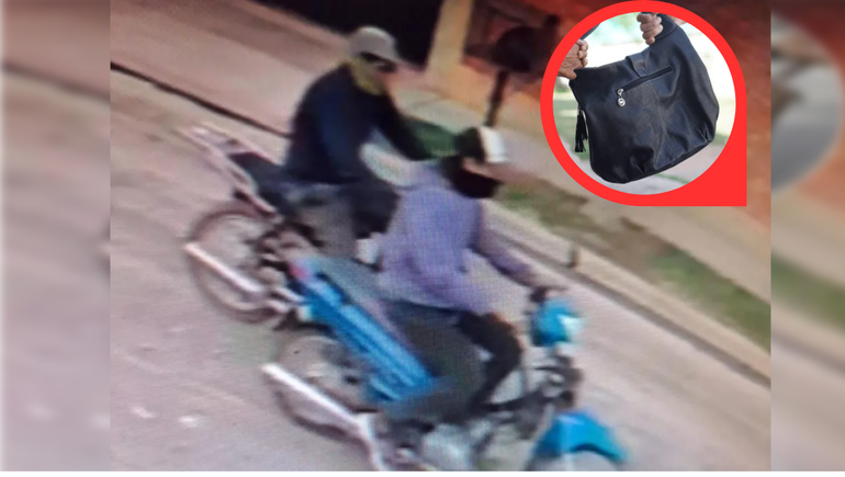 Fue a comprar medicamentos y sufrió el ataque de motochorros.