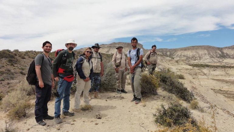 El equipo de expertos detrás del histórico hallazgo en Río Negro.