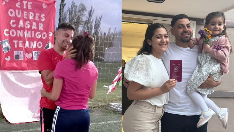 Una historia de amor cipoleña con final feliz: la curiosa luna de miel