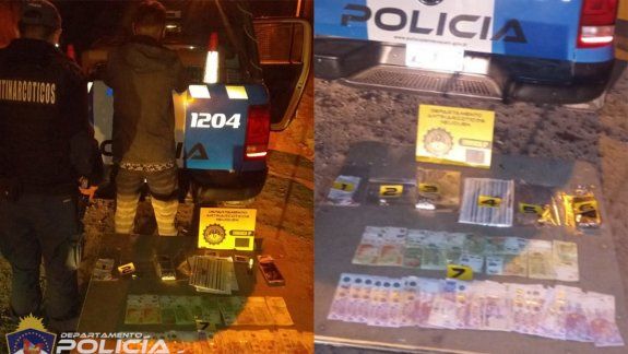 Intentó evadir un control y atraparon con casi 100 dosis de LSD