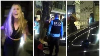 insulto racista a policia: no me toques, no me gustan las negras