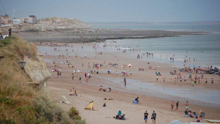 Notable baja de concurrencia turística en Las Grutas en la semana