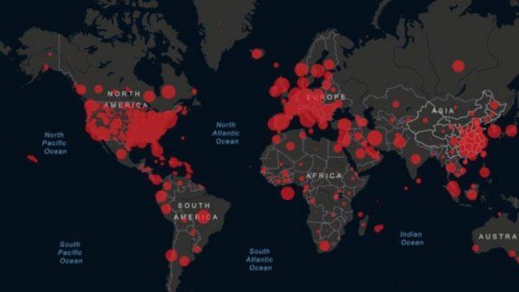 Argentina ya está en el Top Five de contagios en el mundo