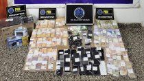 narcotrafico: dos denuncias diarias y 230 kilos de drogas secuestradas