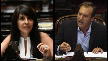 Lorena Villaverde y Martín Soria tuvieron un fuerte cruce durante el debate de Ficha Limpia en Diputados.