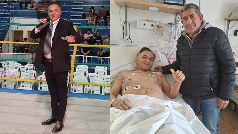 El presentador de boxeo que ganó la batalla de su vida.