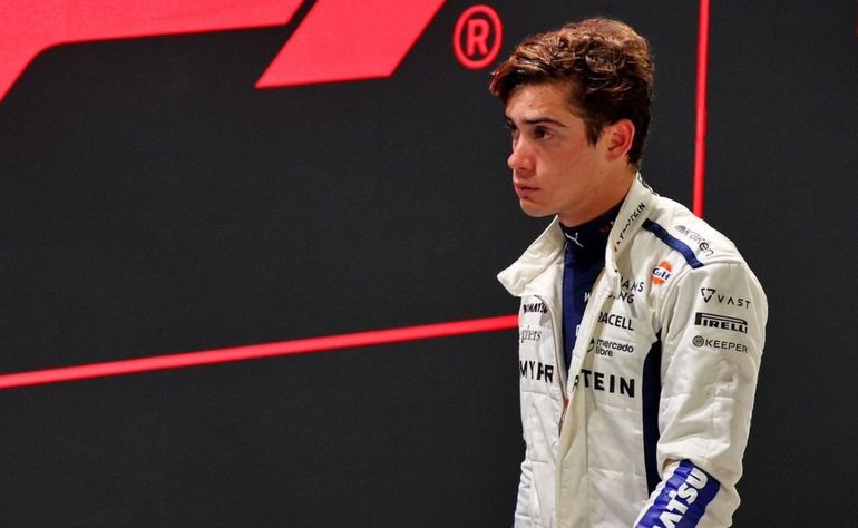 Franco Colapinto en el Gran Premio de Singapur.&nbsp;