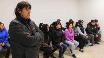 La dirigente social Lila Calderón siguió de cerca las audiencias y esperaba que se haciera justicia.