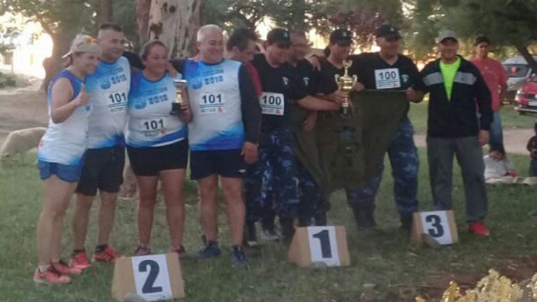 La Policía despidió el año a puro deporte en El 30