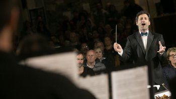 la filarmonica de rio negro tuvo su primer ensayo en cuarentena