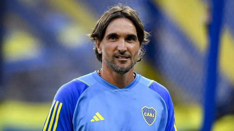 Diego Martínez celebra la inminente continuidad de una pieza clave en Boca.