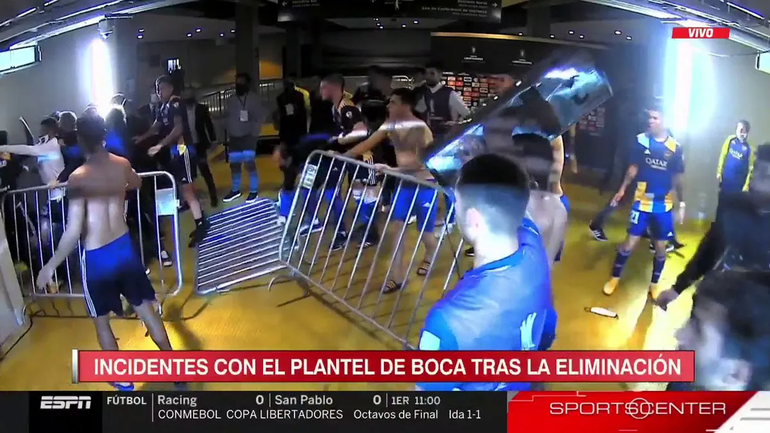 Gravísima sanción a Boca por los incidentes en Brasil