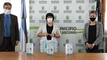 rio negro recibio termometros donados por la cruz roja 