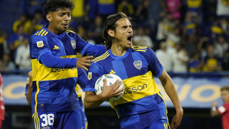 Con una exhibición de Cavani, Boca le ganó 3-2 a Belgrano en un partidazo en la Bombonera